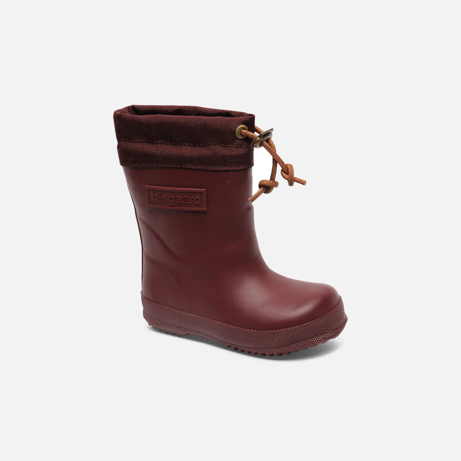Natural Rubber Wool Lined Boots - Bordeaux - Image 2