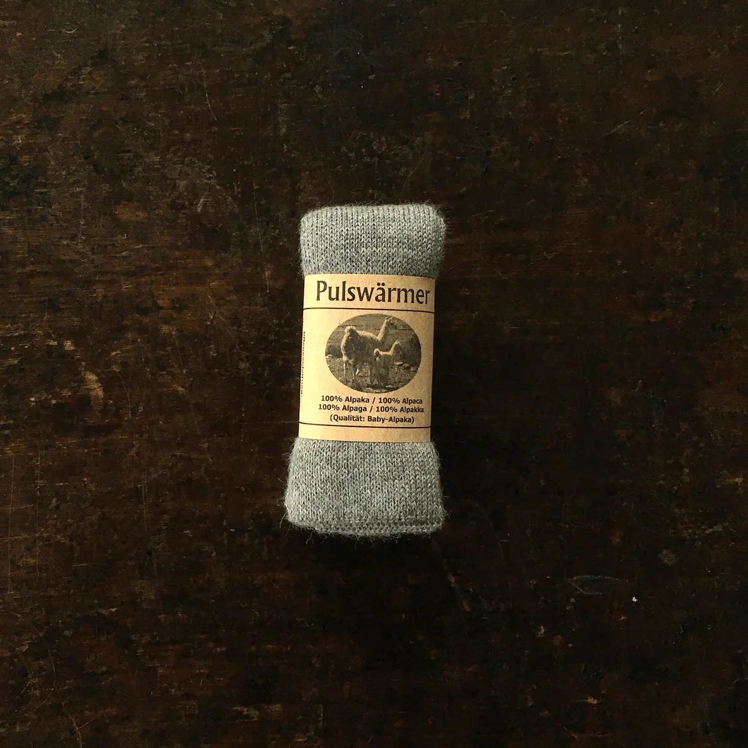 Womens Alpaca Stocking Stitch Wristwarmer - Many Colours - Image 4