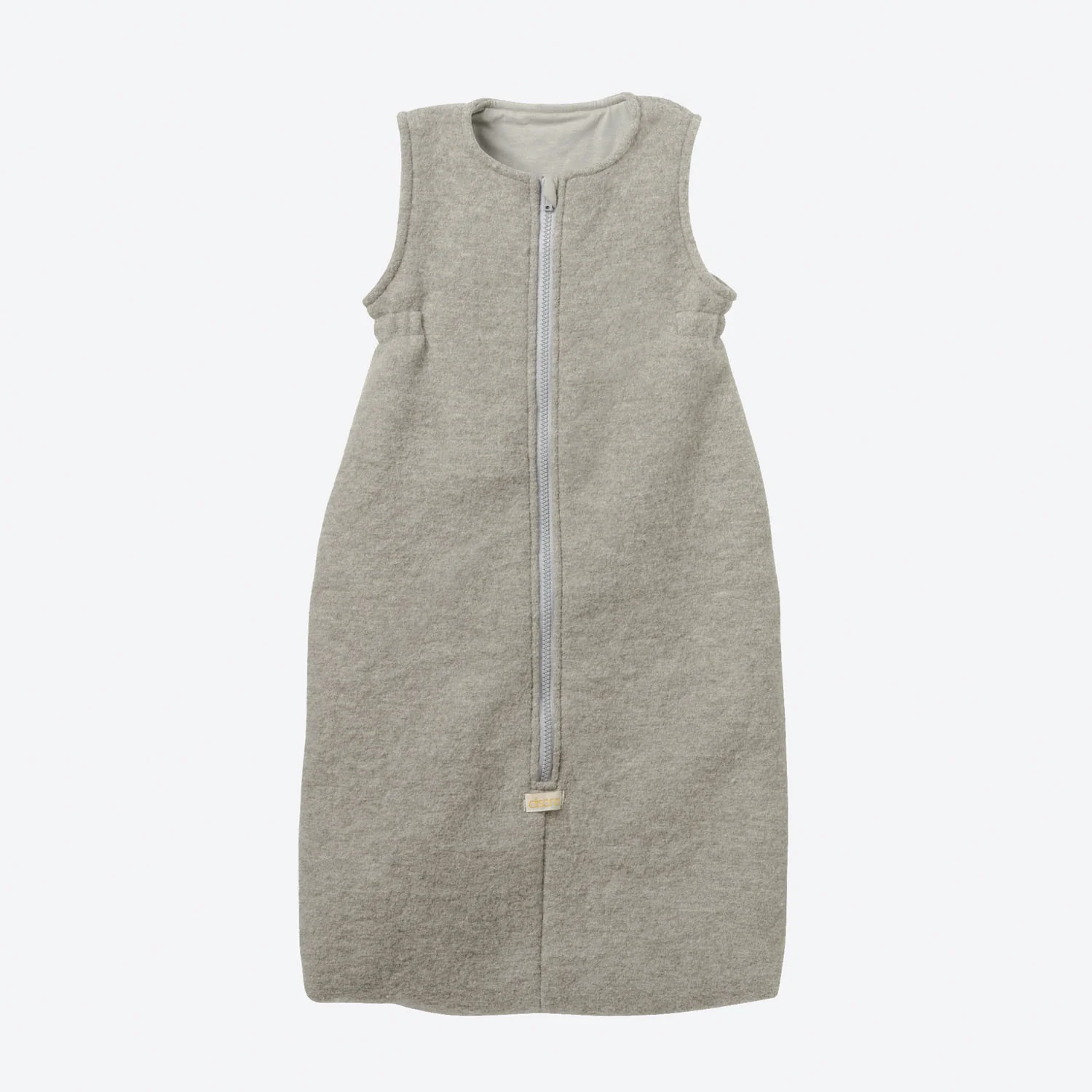 Baby Boiled Merino Wool Sleeping Bag - Grey - Image 2