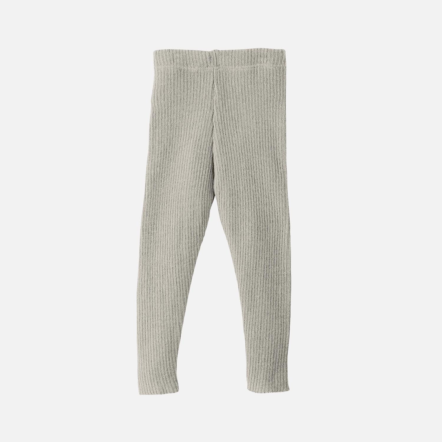 Baby & Kids Merino Wool Leggings/Trousers - Grey - Image 3