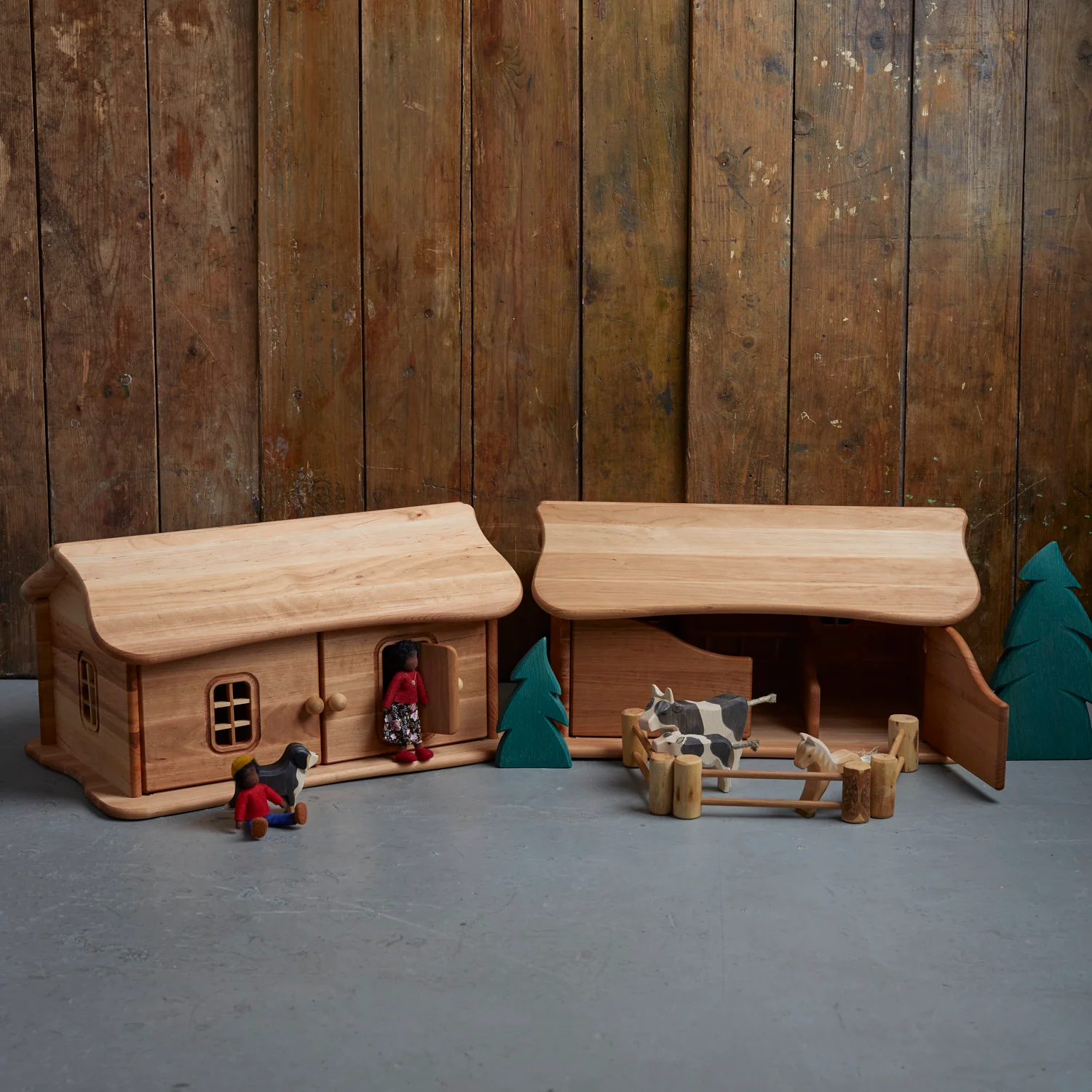 Wooden House - Natural - Image 5