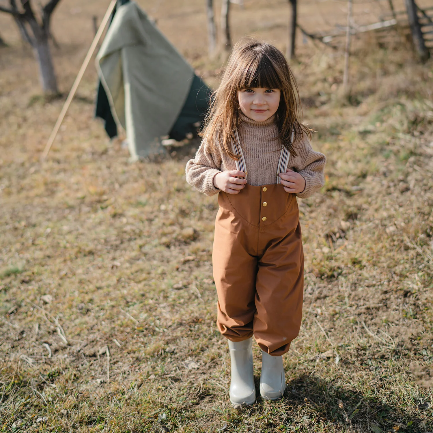Waterproof Rainpants - Rust - Image 3
