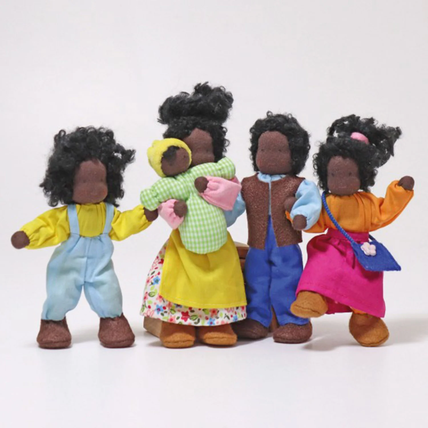 Handmade Cotton Doll's House Doll - Mr Ebenholz - Image 4