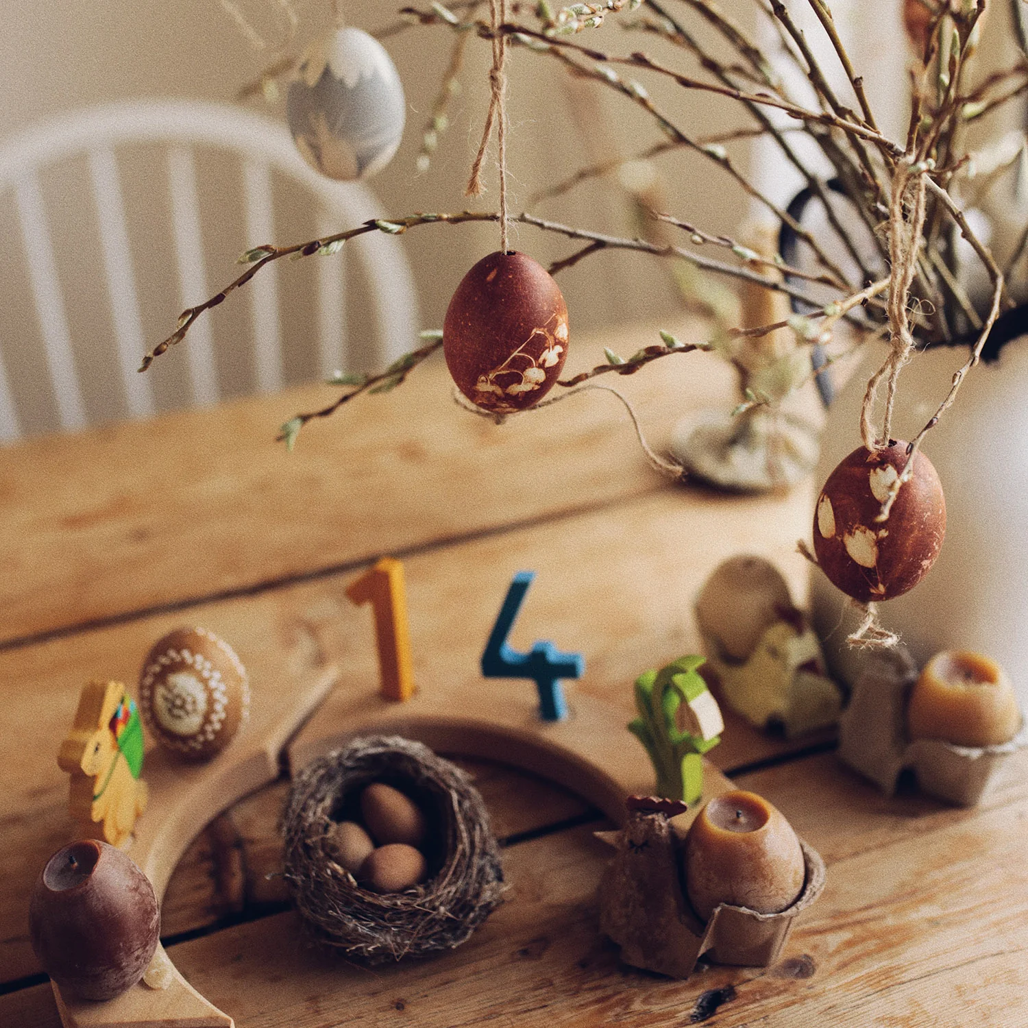 Wooden Small Celebration Ring - Natural - Image 3