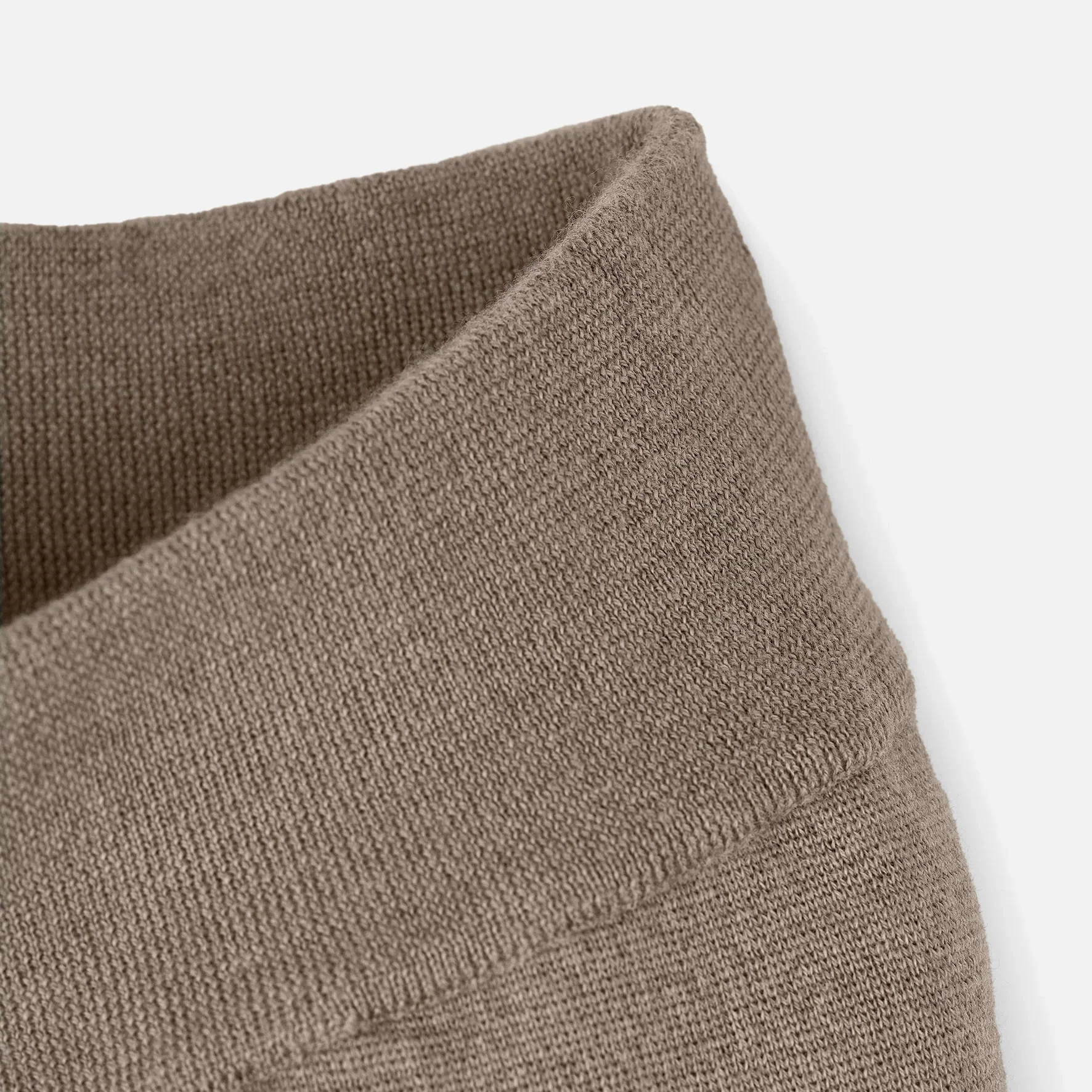 Women's Merino Wool Culottes - Nut - Image 4