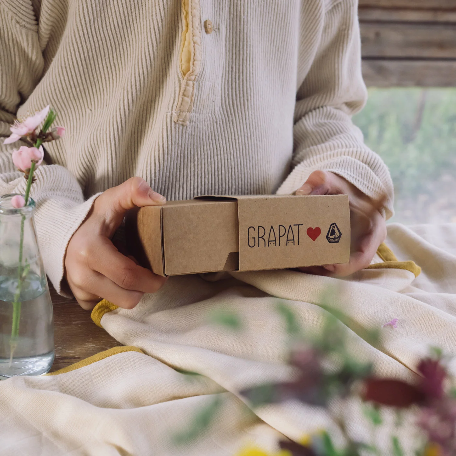 Handcrafted Wooden Grapat x Ostheimer set - Hello Spring - Image 8