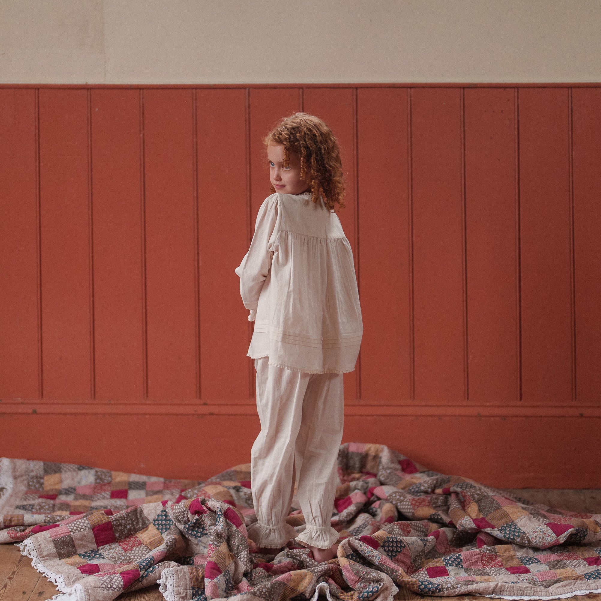 Cotton Ivy Blouse - Off White - Image 5