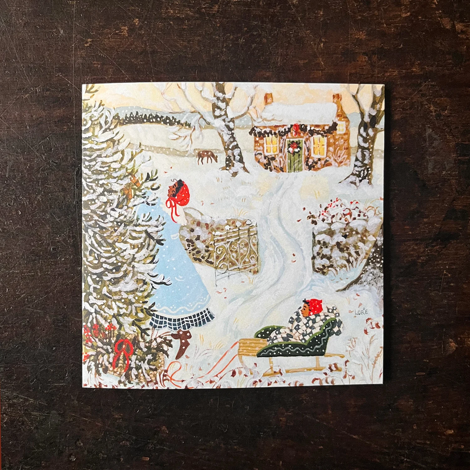 Greeting Cards Illustrated by Loré Pemberton  - Winter -  More Options - Image 13
