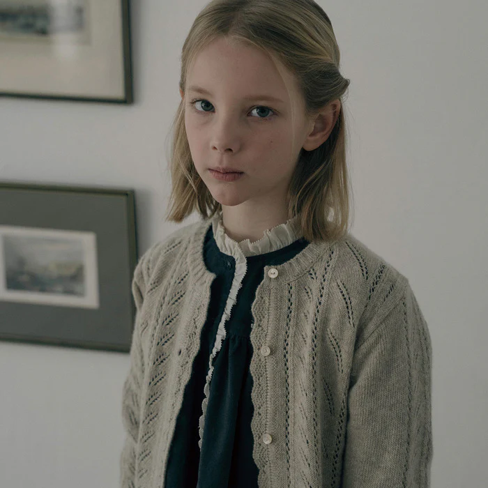 Cotton Corduroy Noir Dress - Charcoal - Image 3