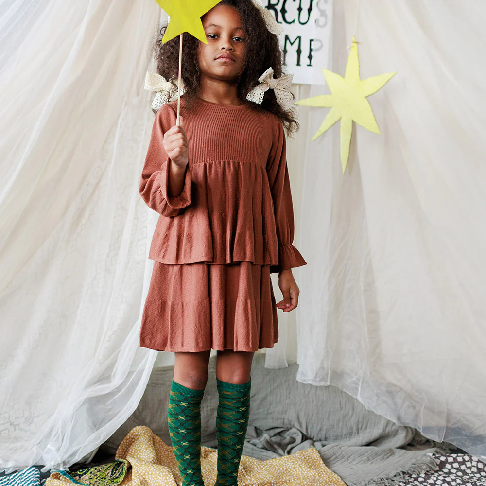 Merino Wool Stevie Dress - Sandalwood - Image 4
