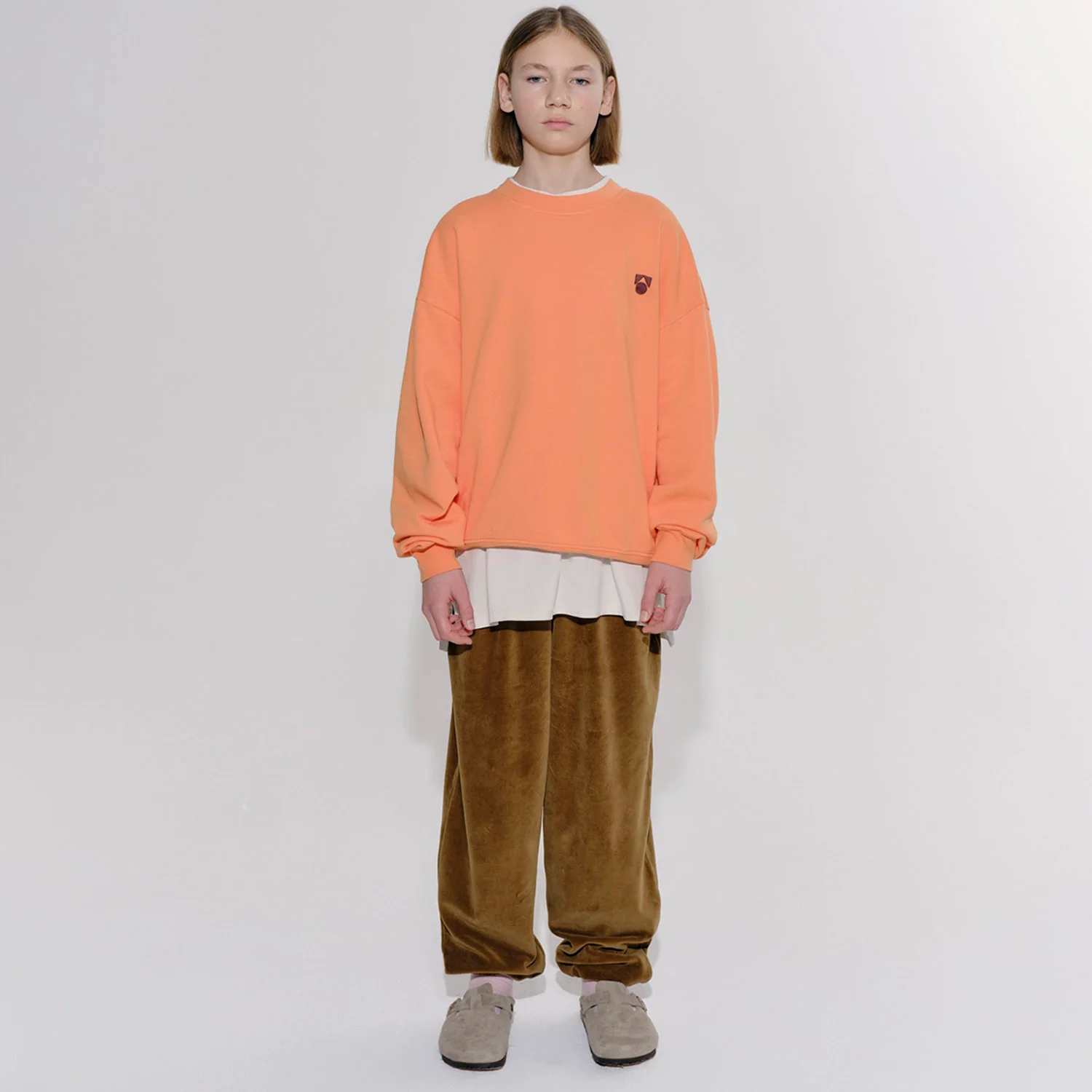 Cotton Velour Balloon Pant - Butternut - Image 5