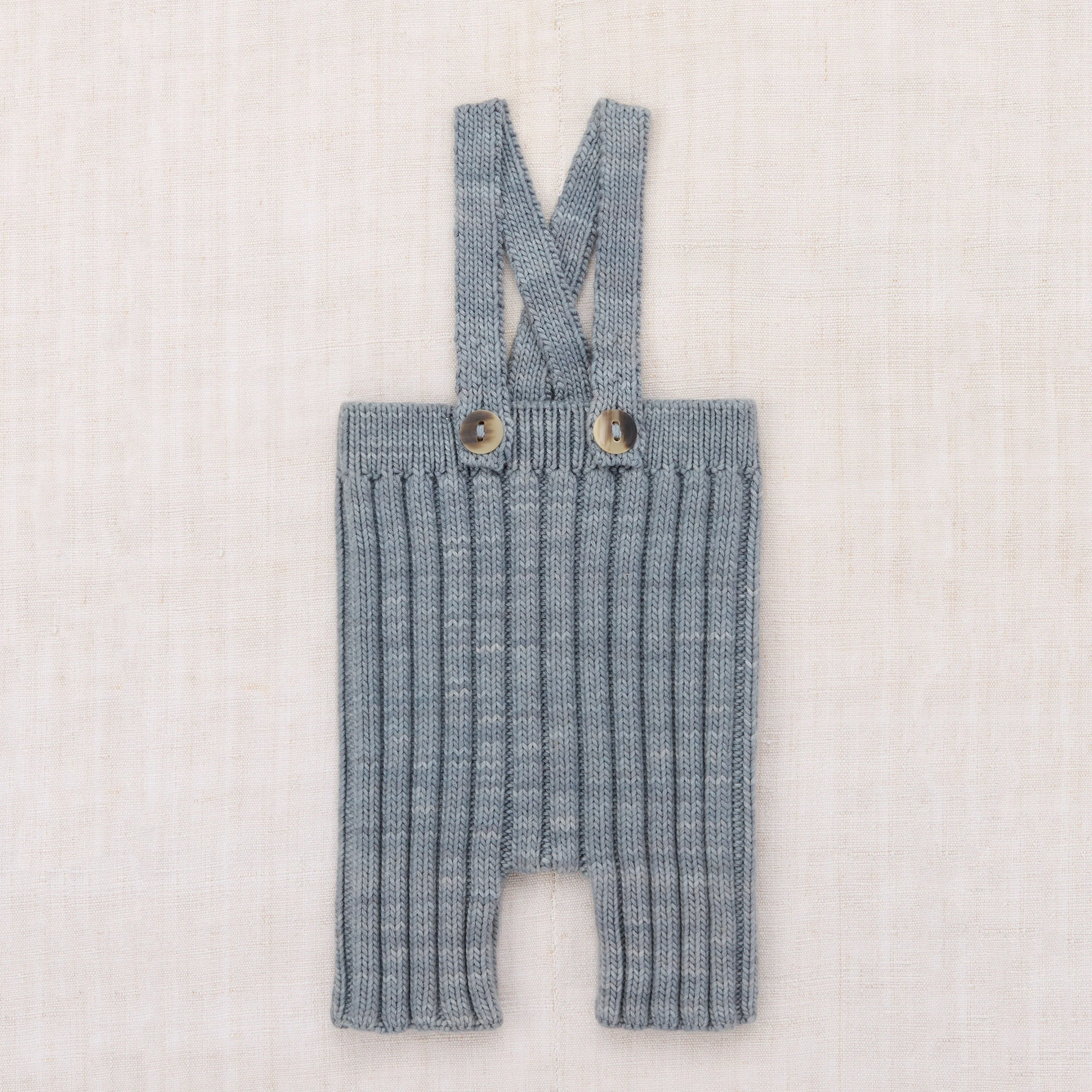 Baby Pima Cotton Rib Shorties - Blue Ribbon