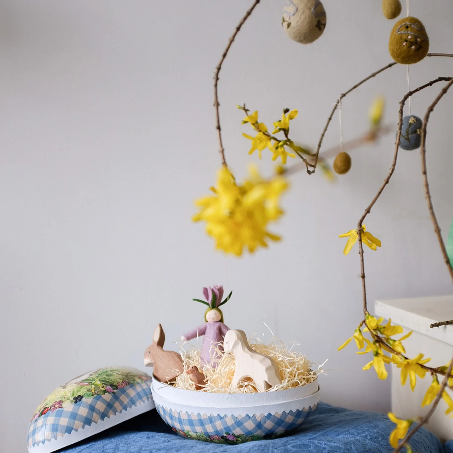 Paper Mache Large Easter Egg - Beatrix Potter - More Options - Image 20