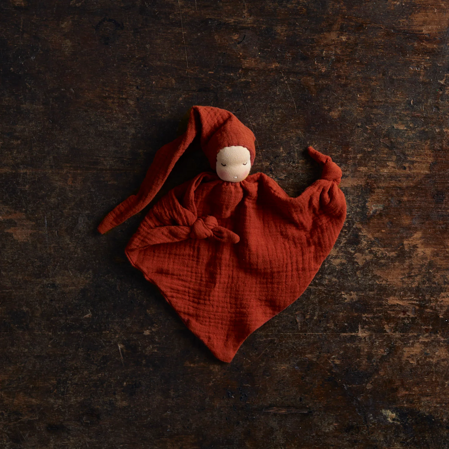 Cotton Muslin Snuggle Comforter - Brick - Many Colours - Image 2