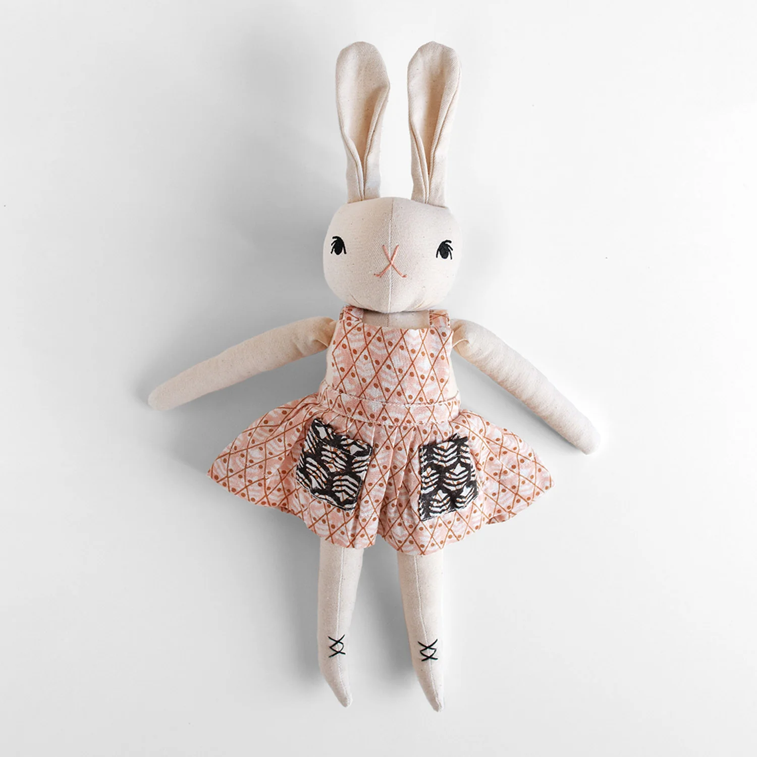 Handmade Cotton Medium Rabbit - Verona - Image 2