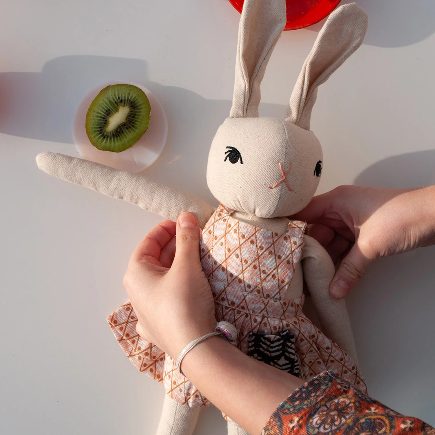 Handmade Cotton Medium Rabbit - Verona - Image 4