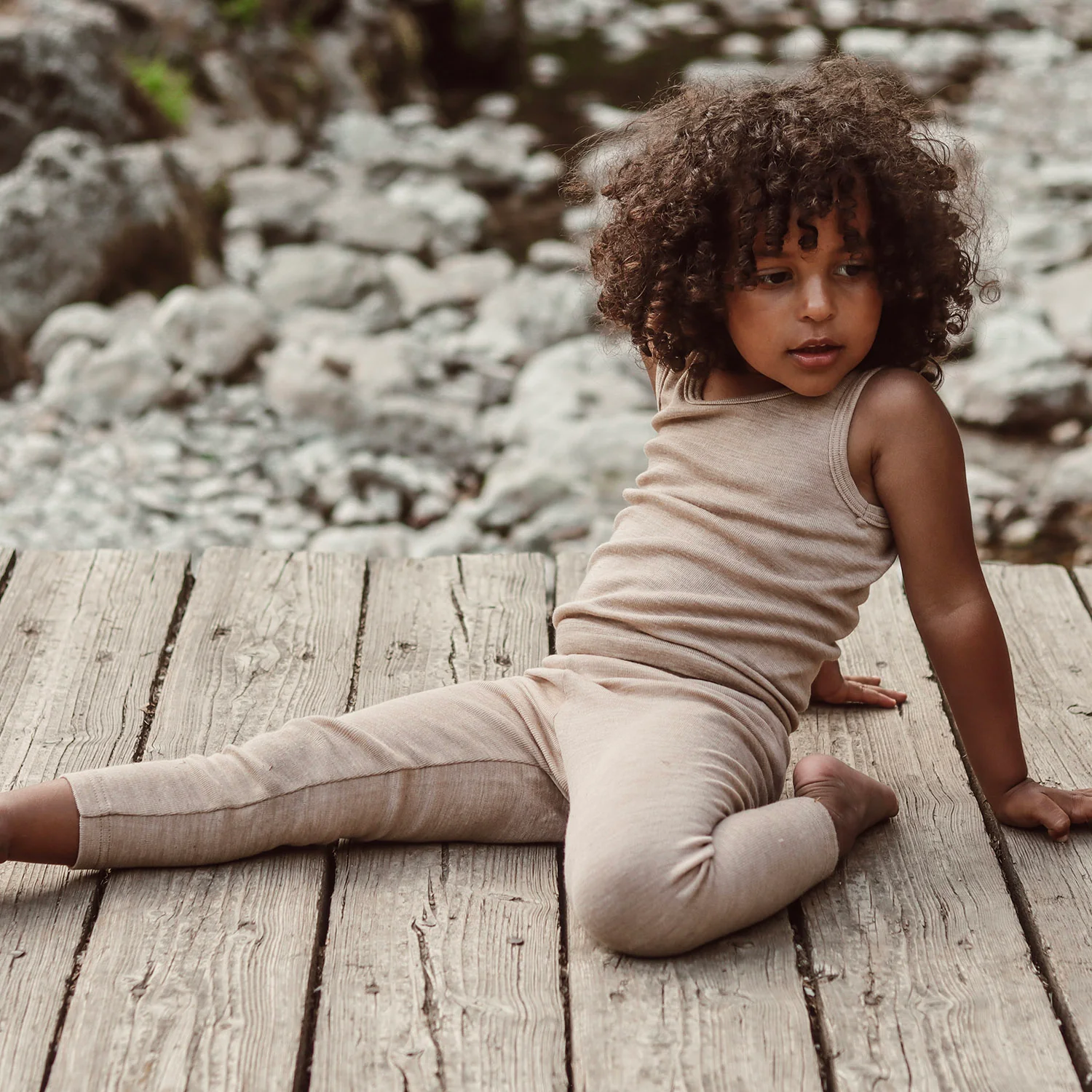 Swift Top - Merino Wool & Silk - Sandstorm - Image 3