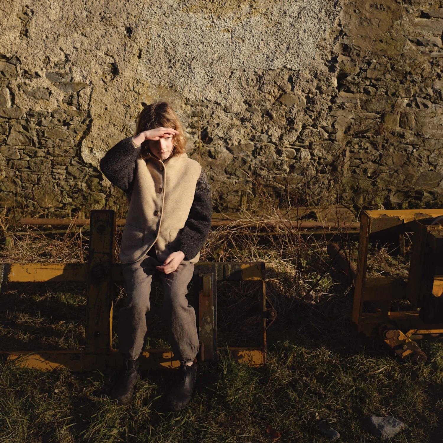 Falcon Vest - Merino Wool Fleece - Sandstorm - Image 5
