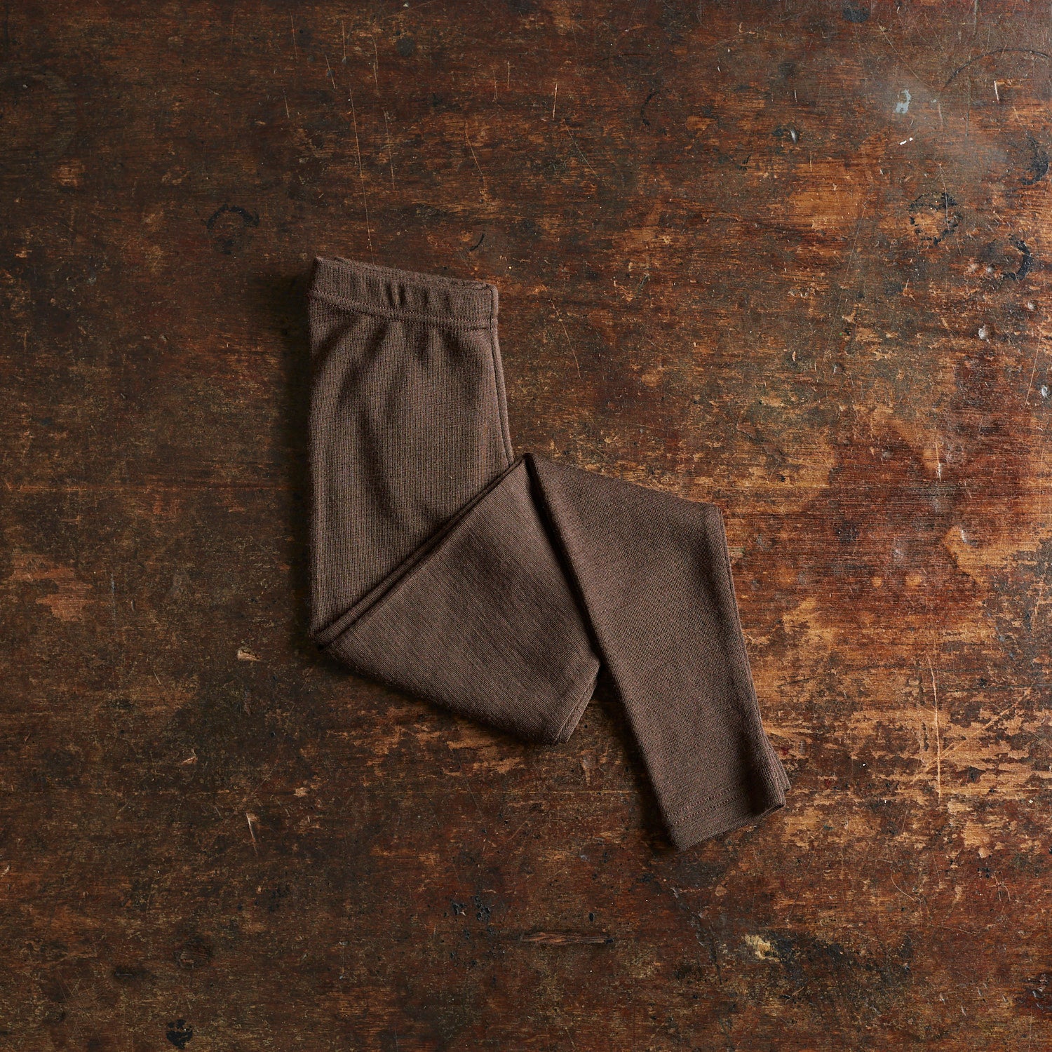 Finch Leggings - Merino Wool - Bark - Image 2