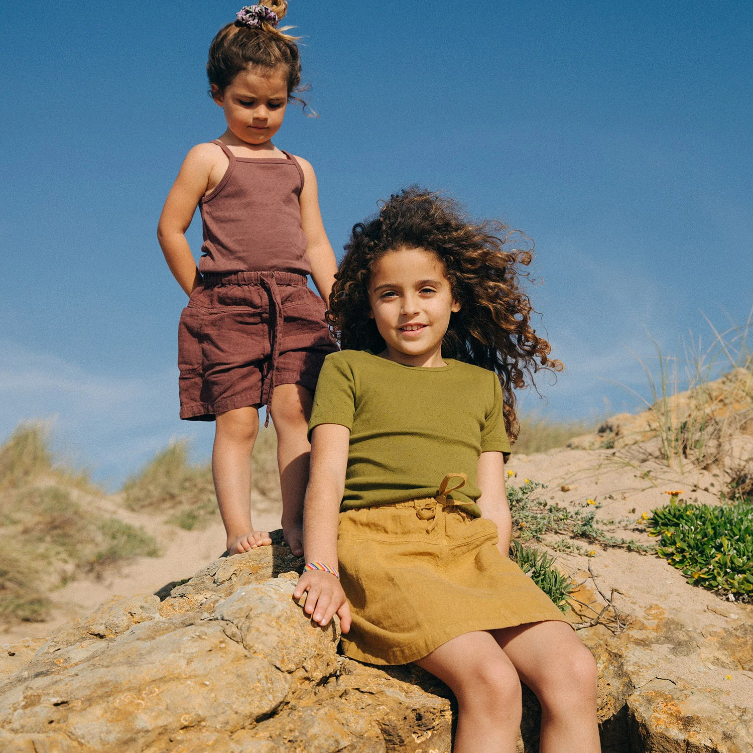 Juniper Skirt - Linen - Cumin - Image 18