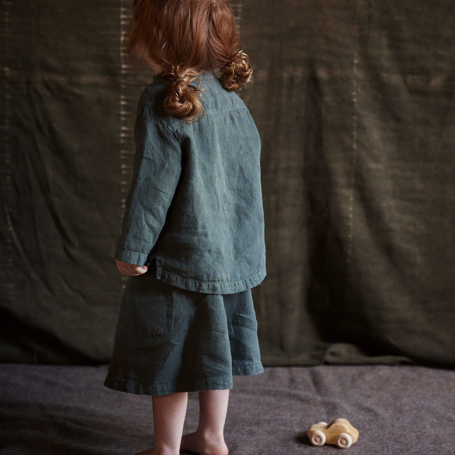 Juniper Skirt - Linen - Storm - Image 2