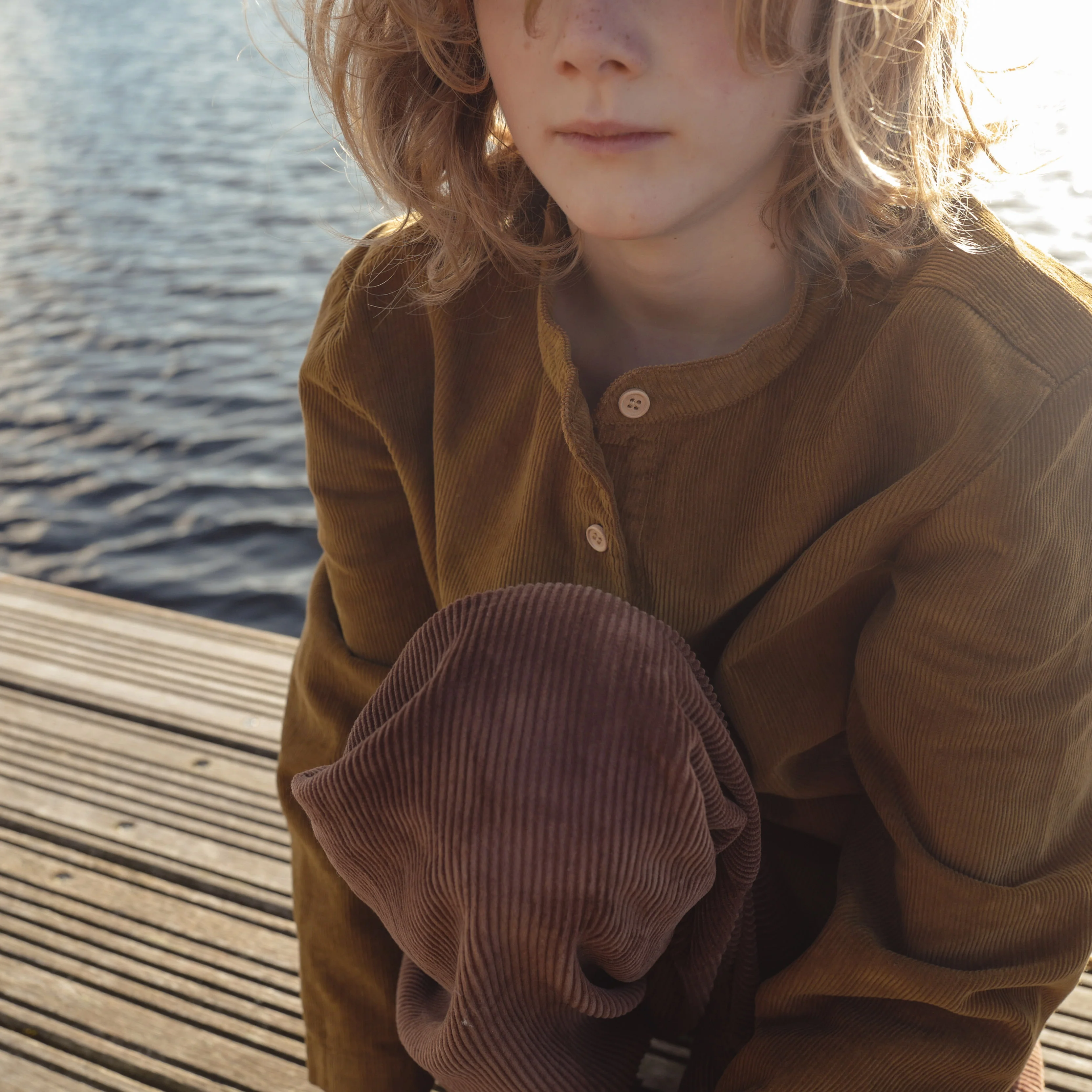 Larch Shirt - Cotton Corduroy - Copper - Image 7