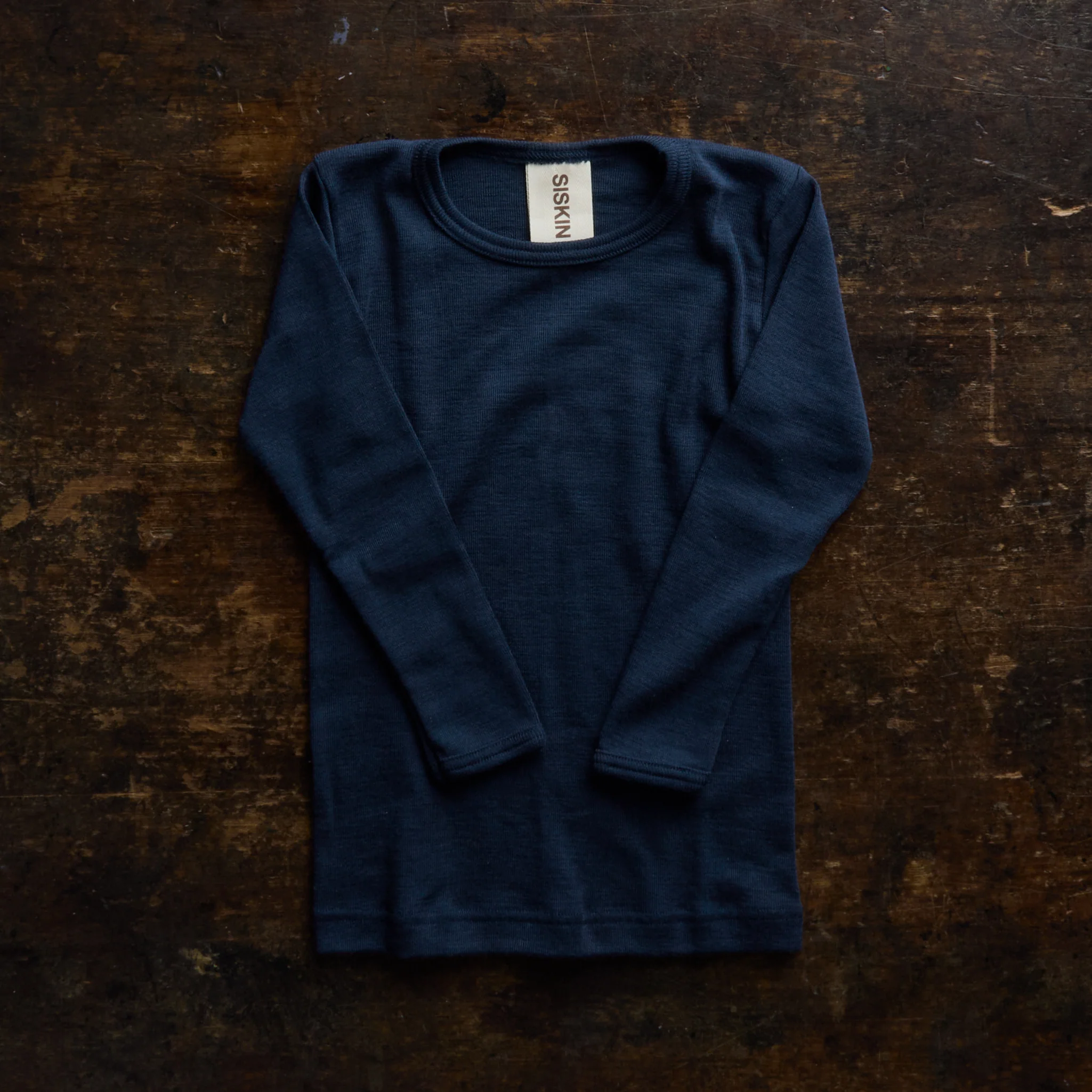 Lark Top - Merino Wool & Silk - Night Ocean - Image 4