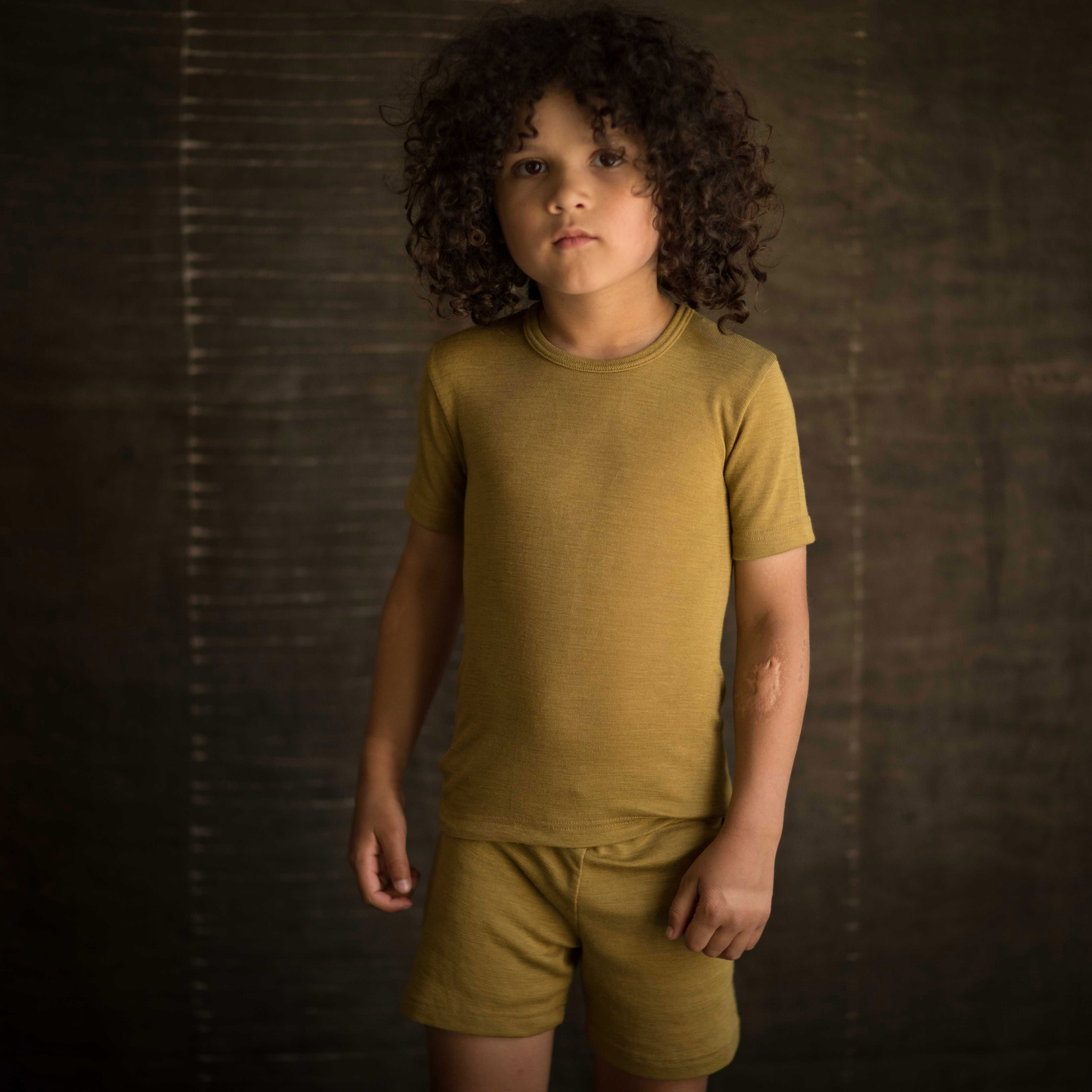 Smew Top - Merino Wool & Silk - Pistachio - Image 4
