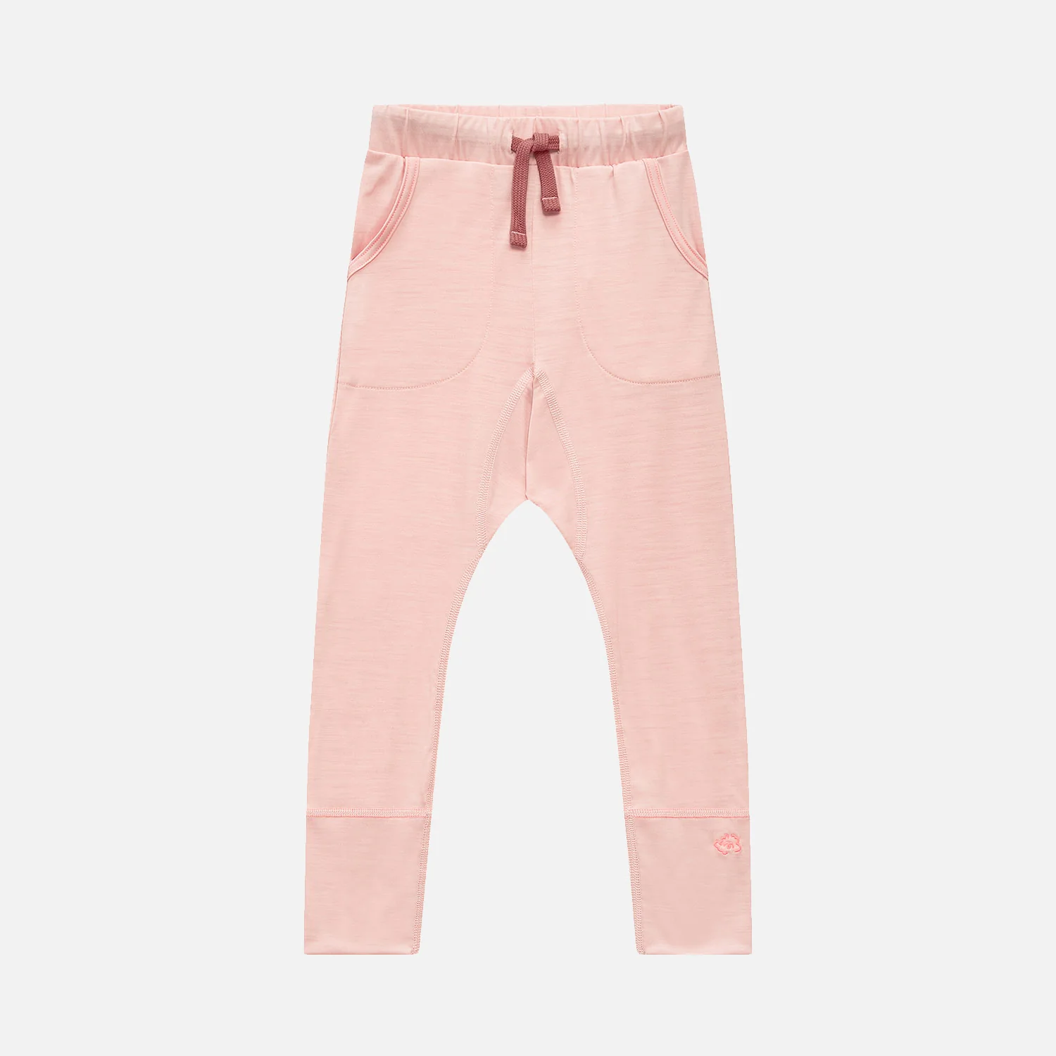 Merino Wool 24-7 Trouser - Pink Peach Blossom - Image 2