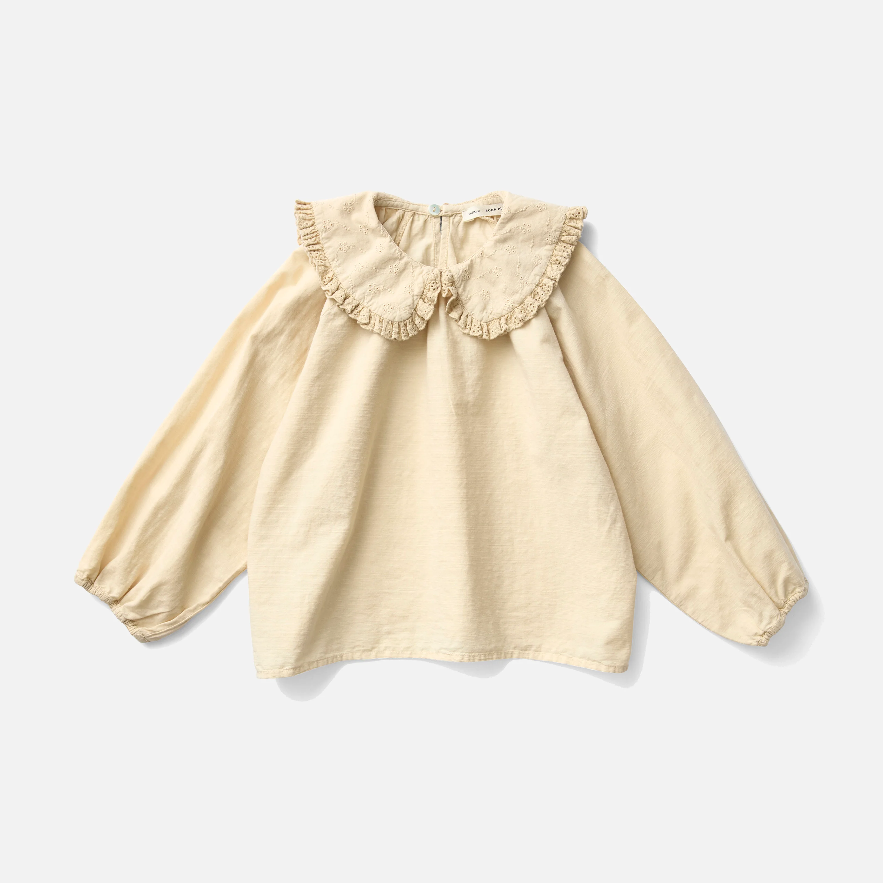 Cotton Paloma Blouse - Soy - Image 2