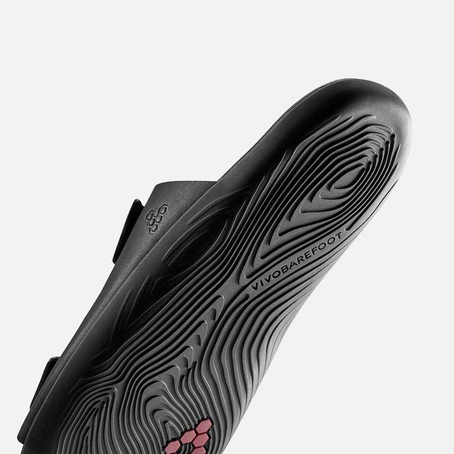 Women's Leather Sensus Yin Slides - Obsidian - Image 5
